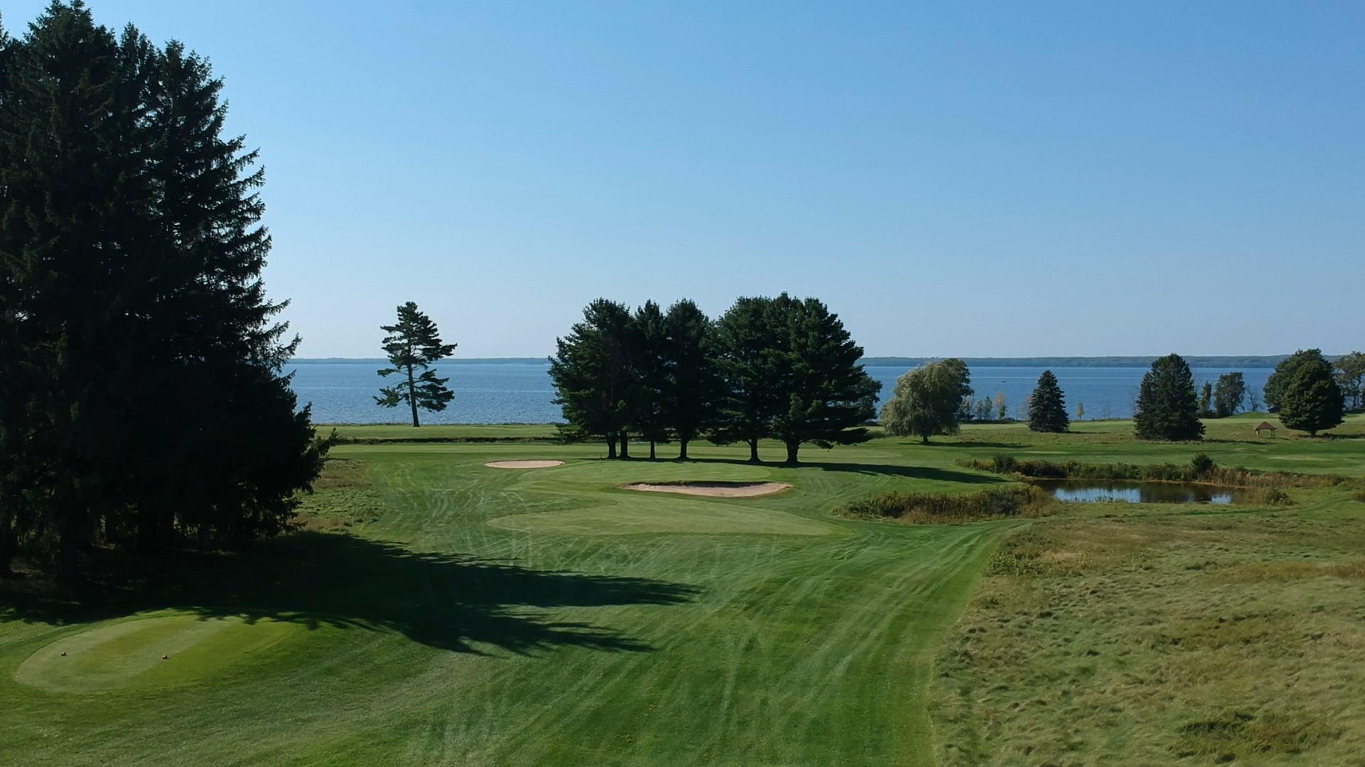 Hole 2 Indian Lake Golf Course